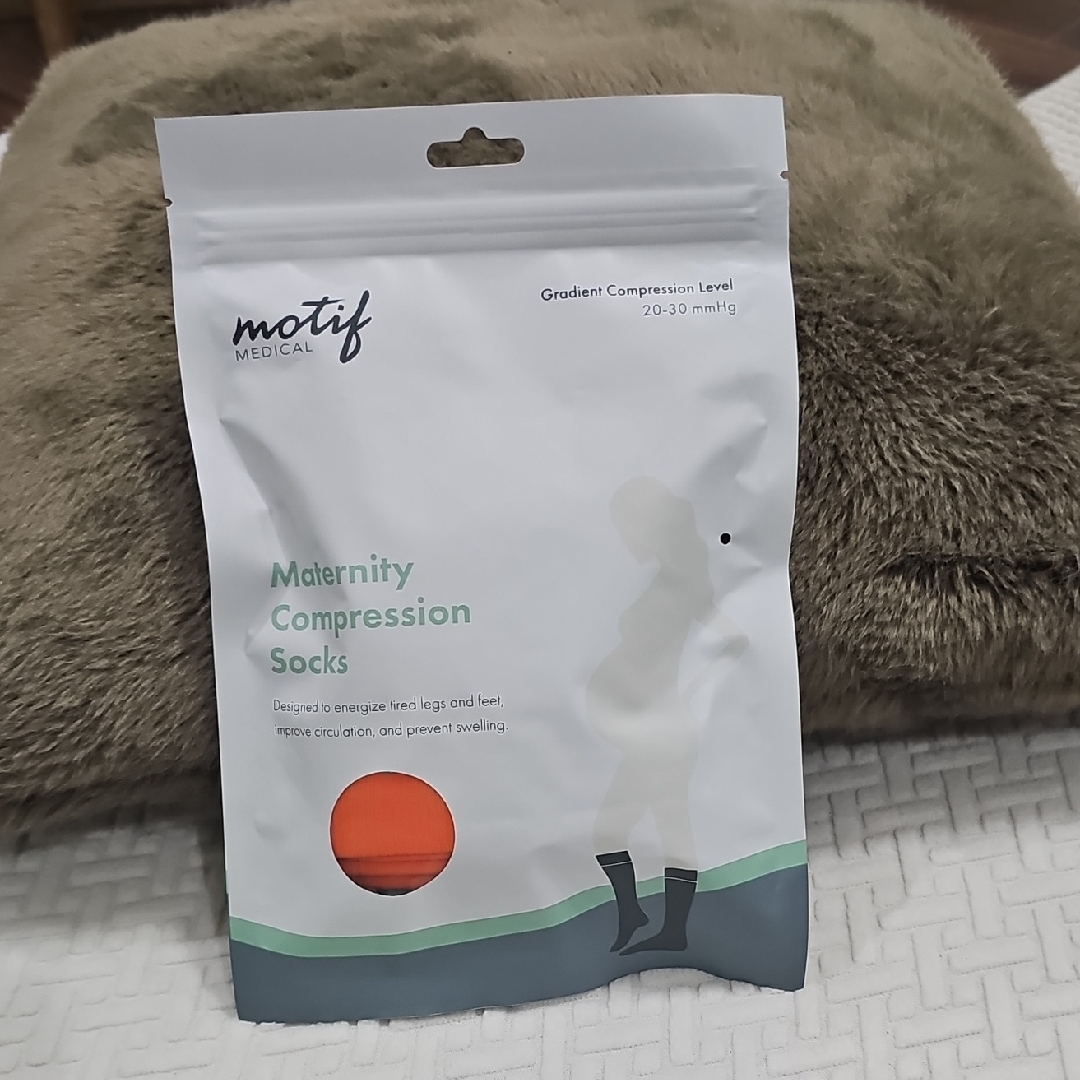 Motif Medical Maternity Compression Socks 3 Pairs 2030 Mmhg